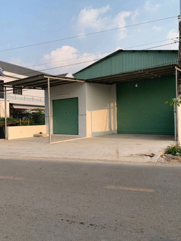 Bán nhà kho mt đường nhựa Mỹ Hạnh Nam, Đức Hòa dt 400m2 full thổ giá 8 tỷ