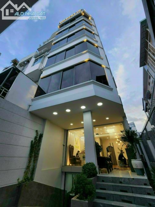 SPA khu 182 LÊ VĂN SỸ, Phú Nhuận (9,5x30m nở hậu) hầm 8 lầu, HĐT 100 triệu/th. Giá 37 tỷ