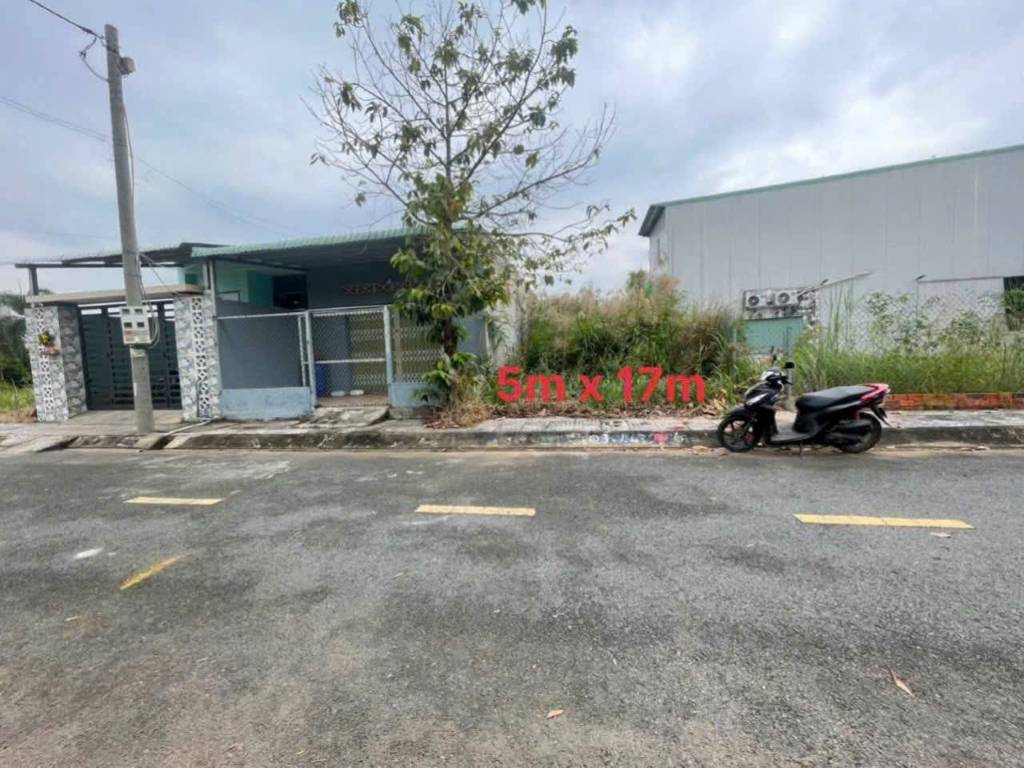 Bán nền thổ cư KDC ELA Thắng Lợi, xã Long Định, Cần Đước, dt 85m2, giá 1,35 tỷ