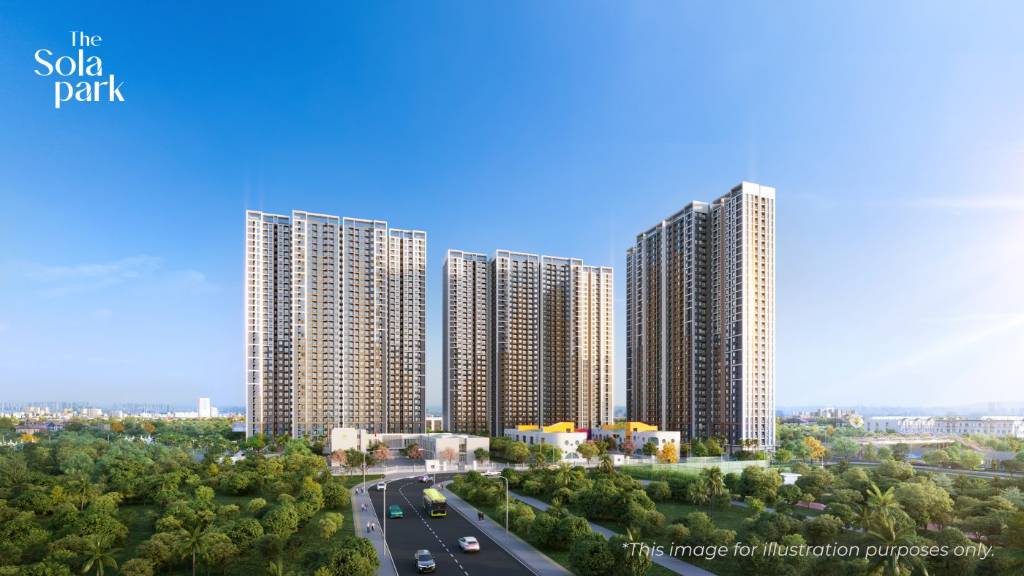 Bán Shophouse chân đế KĐT The Sola Park Vinhomes Smart City, sẵn dòng tiền