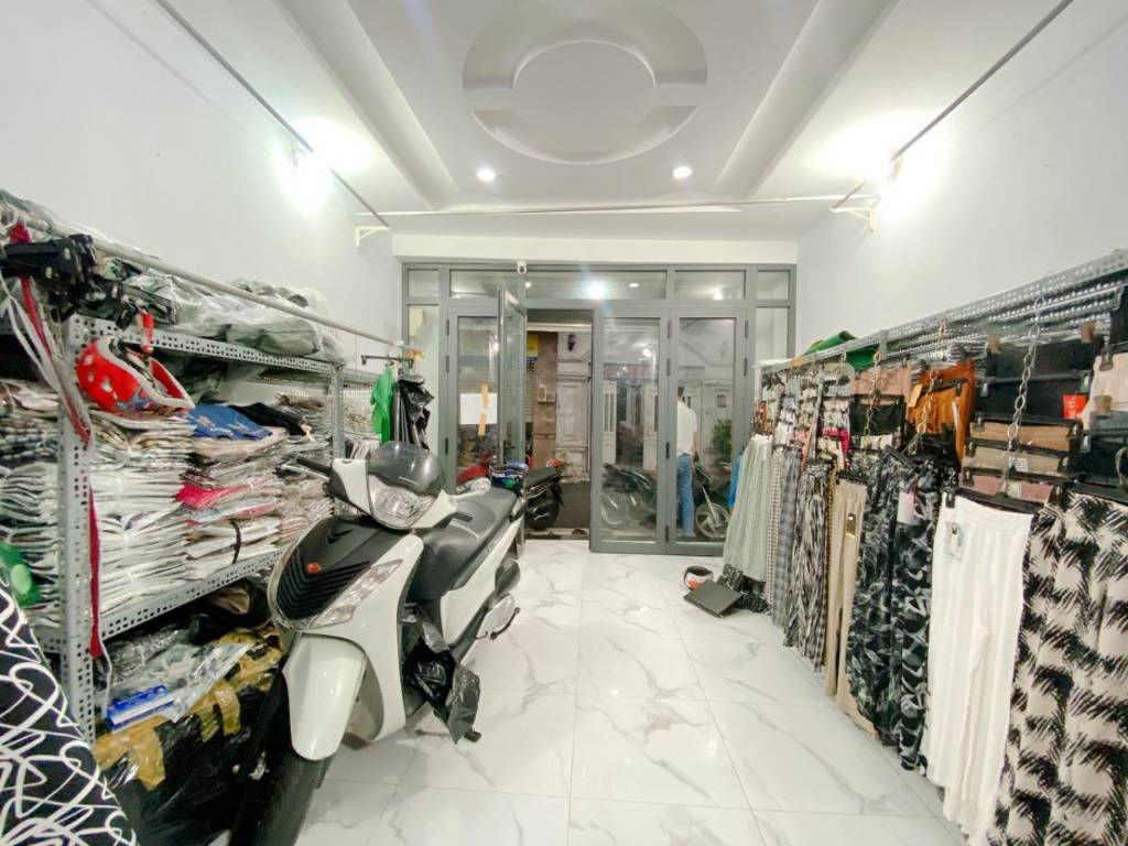 BÁN NHÀ NGAY LẠC LONG QUÂN, HỒNG LẠC, TÂN BÌNH, MẶT TIỀN KINH DOANH SẦM UẤT, NHÀ 2 MẶT TIỀN