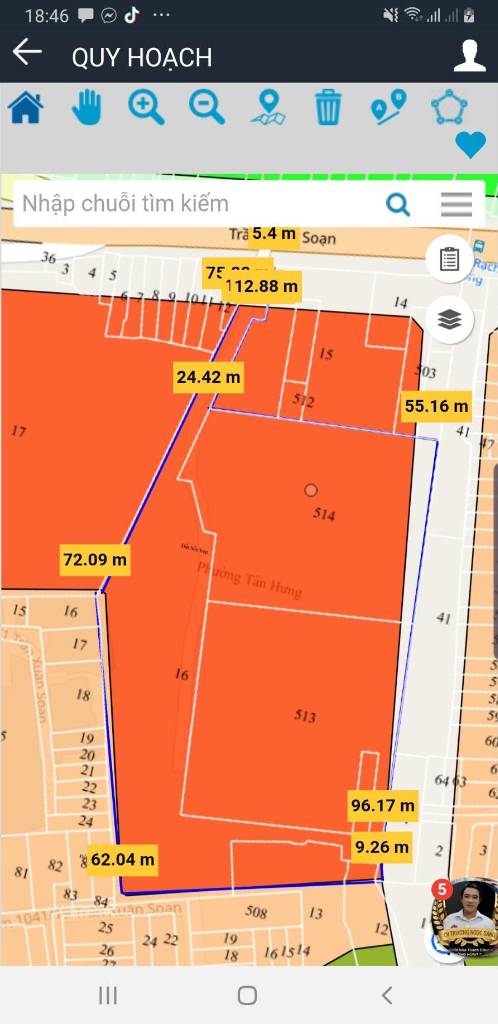 Bán đất lớn Trần Xuân Soạn, Quận 7, 7.596m², giá tốt, bán gấp