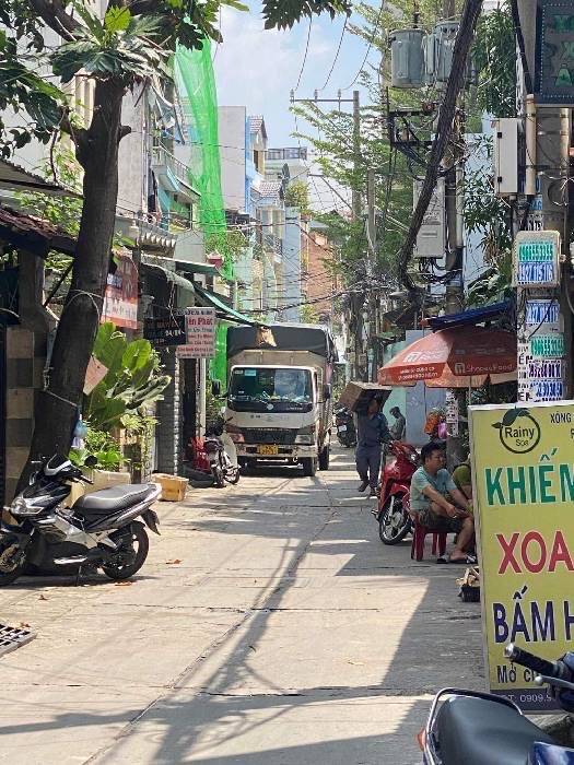 Bán nhà Lũy Bán Bích, Tân Phú, hẻm xe tải thông, sổ vuông đẹp, khu Hòa Bình