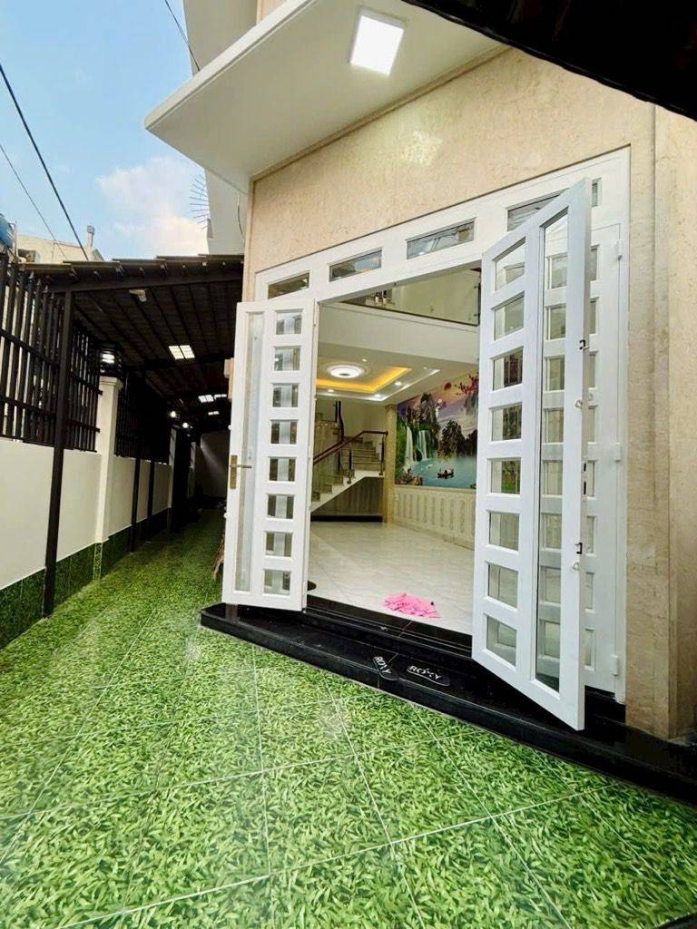 BÁN NHÀ 1/ LÔ GÓC TRẦN THÁNH TÔNG TÂN BÌNH, 76M2 VUÔNG VỨC, 4 TẦNG, HẺM XE HƠI 1 TRỤC