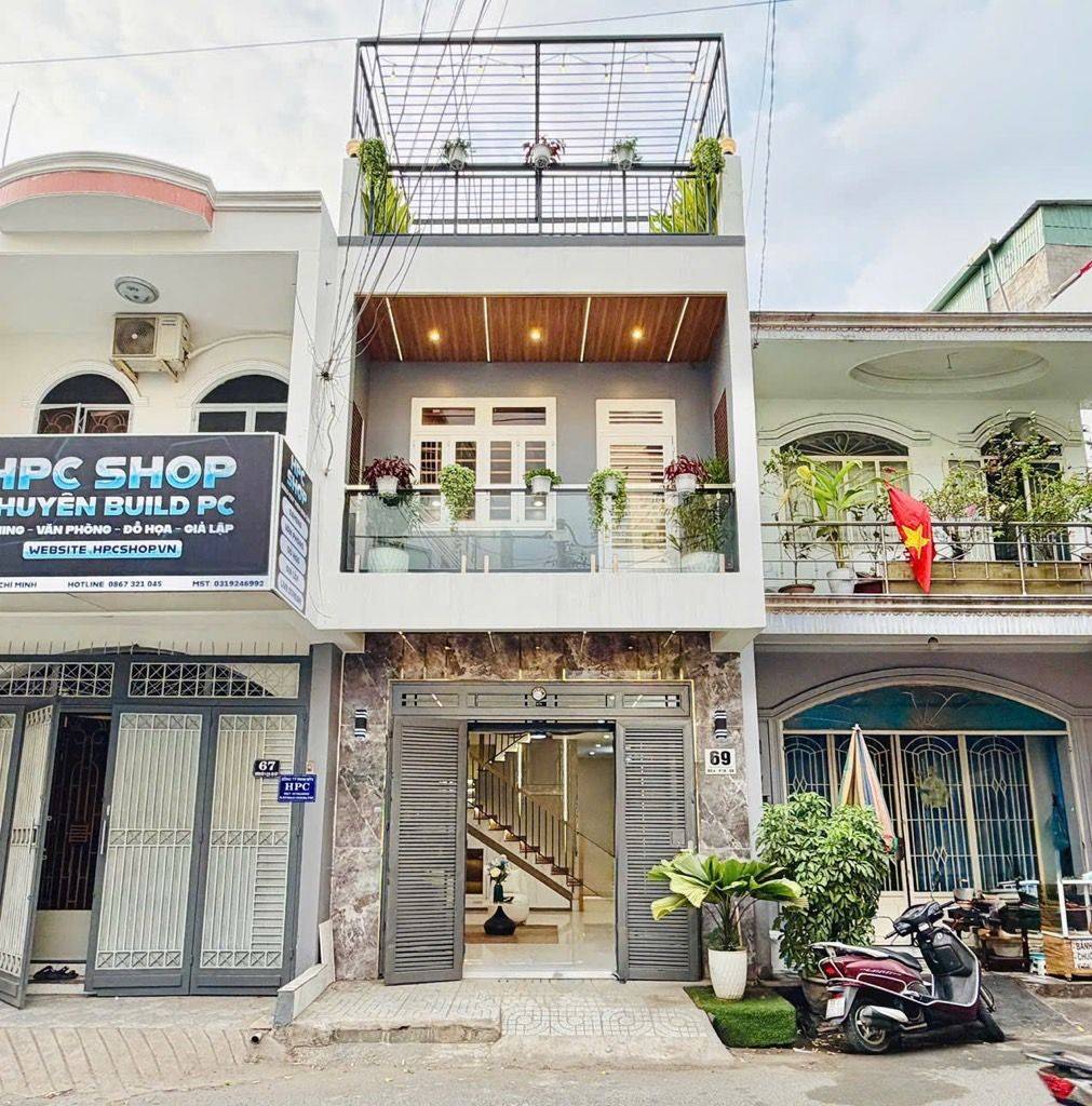 BÁN NHÀ GÒ VẤP, MẶT TIỀN KINH DOANH, NGANG 4M CHUẨN, GIỮ TIỀN TỐT, GÍA 8,58 TỶ