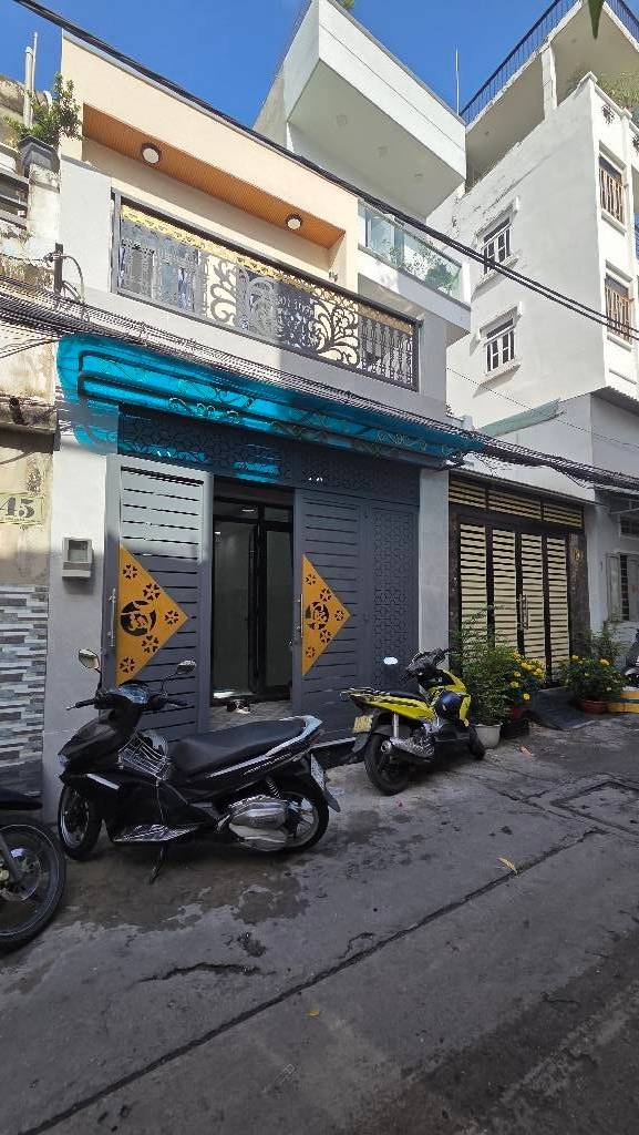 BÁN NHÀ BÌNH HƯNG HÒA A, BÌNH TÂN, 2 TẦNG, HẺM KINH DOANH, GẦN CHỢ BÌNH LONG