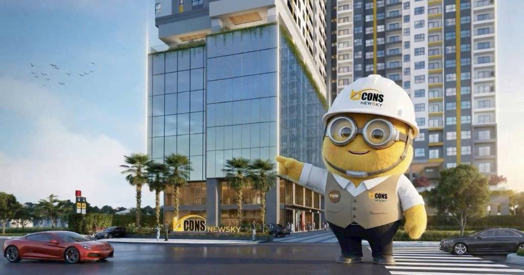Bán căn hộ Bcons New Sky Lái Thiêu, mặt tiền QL13 căn góc 3PN, 80M2, giá 4,701 tỷ