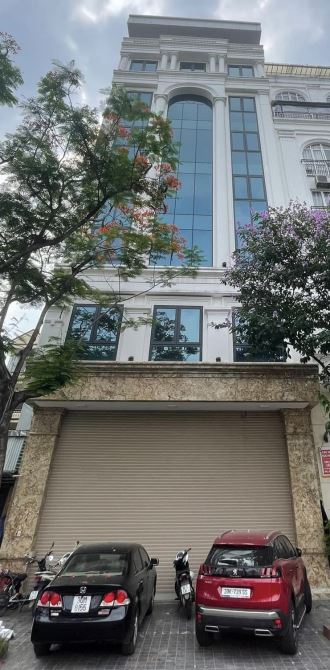 Bán Gấp Toà Văn Phòng Khu Phân Lô 3Ha Phú Diễn Bắc Từ Liêm DT 144M 8T MT 8M Giá 47Tỷ