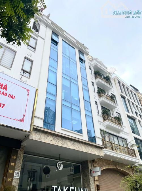 TOÀ VĂN PHÒNG LÔ GÓC 85 TỶ 140m 9 TẦNG MT 7,5m Ô TÔ TRÁNH KINH DOANH LẠC LONG QUÂN TÂY HỒ
