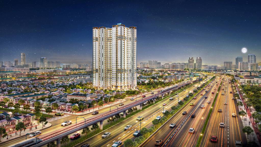 Bán căn hộ Diamond Boulevard, mặt tiền QL13, bàn giao full nội thất, thanh toán 10%ký HĐMB