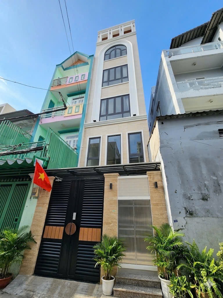 BÁN CHDV CAO CẤP AN LẠC BÌNH TÂN, 5 TẦNG 80M2, THANG MÁY XỊN, HẺM 6M XE HƠI, GIÁ 9 TỶ