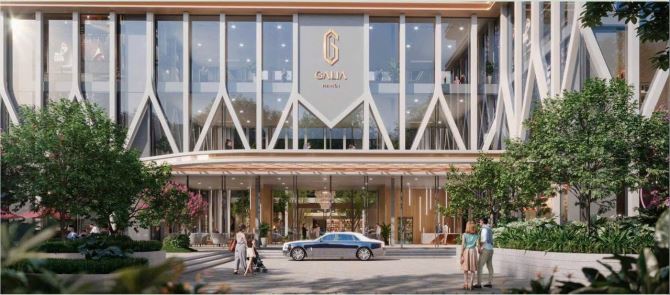 bán xuất ngoại giao chung cư Galia Tam Trinh dt:75m2 2pn, 2wc, giá 4,5 tỷ