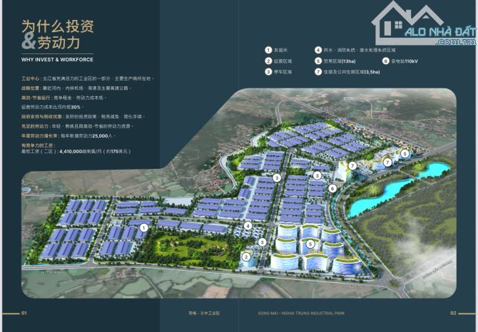 bán buôn KCN Bắc Giang. hạ tầng vip, giá tốt.