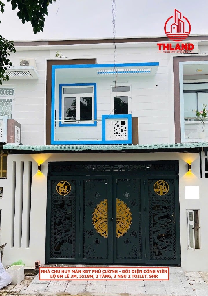 Bán nhà KĐT Phú Cường, Kiên Giang, lộ 6m lề 3m, dt 90m2, 3PN 3 toilet, Sổ hoàn công