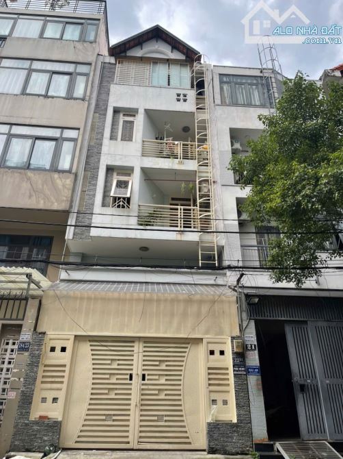Bán nhà mặt tiền ĐƯỜNG SỐ 4 hẻm 184 NGUYỄN XÍ, sau VINCOM PLAZA, (5x16) 5tầng - 30tr/t