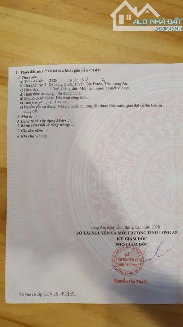 Chủ kẹt tiền bán gấp dãy trọ 7 phòng đối diện KCN Thuận Đạo-Bến Lức - Long An Còn 1 tỷ 800