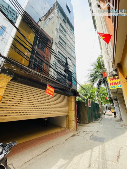Bán tòa vp: ngõ 41 thái hà. dt 117m2 x 10 tầng - mt 6m - giá 46 tỷ, hđ thu 120tr/tháng