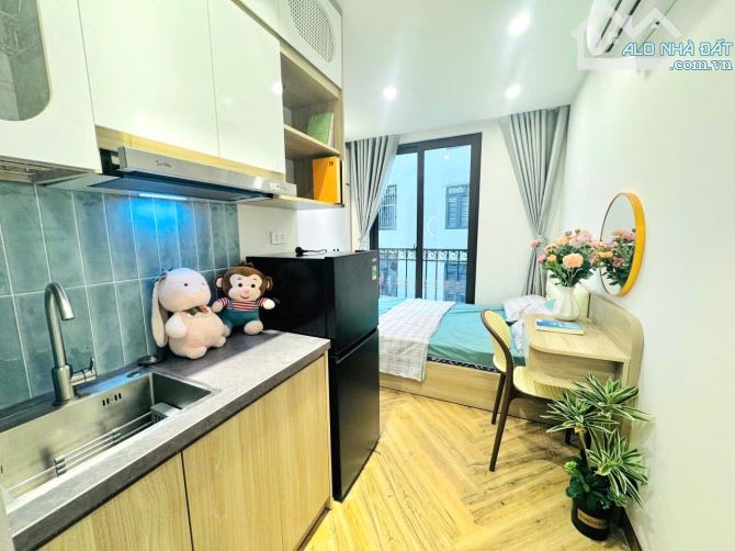 Bán toà CHDV Khương Đình sát phố 20m ra ô tô tránh đối diện ĐH Hà Nội 60m2*6T 14PN, PCCC