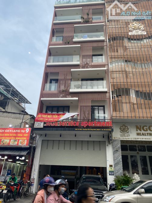 NGỘP BANK BÁN GẤP BUIDING HẦM 7 TẦNG HĐT:120TR.ĐỀ THÁM P.CÔ GIANG-Q1.DT:4,5X22M.42 TỶ