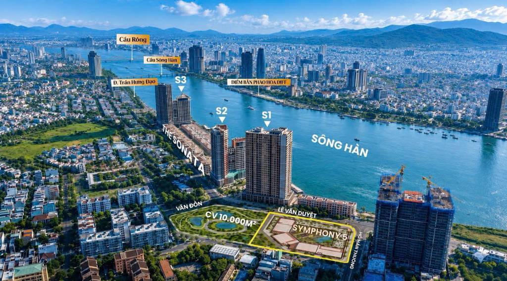 Bán căn hộ Sun Symphony 5, mặt sông Hàn, chỉ 3.5 tỷ sở hữu ngay, chiết khấu lên tới 23%