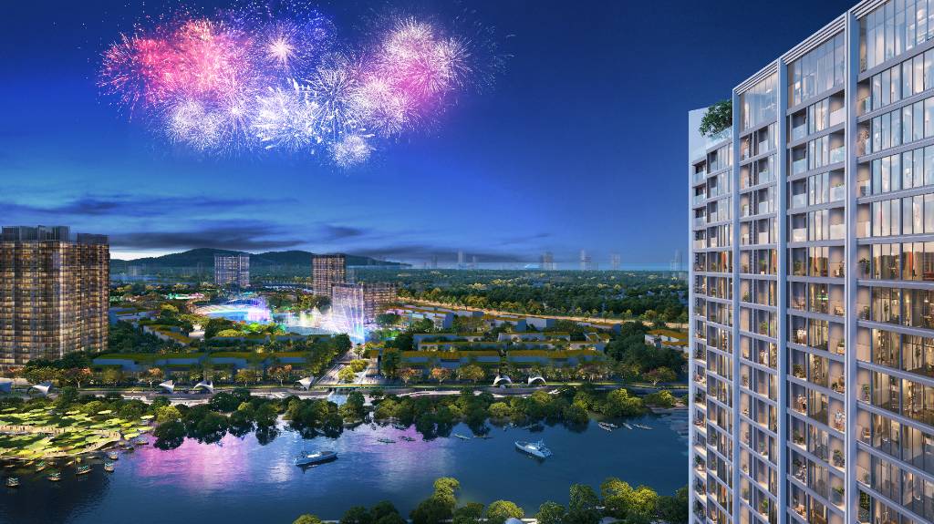 Bán 2 căn liền kề Charmora City, Sun Group Nha Trang, Penthouse mini, sở hữu view pháo hoa
