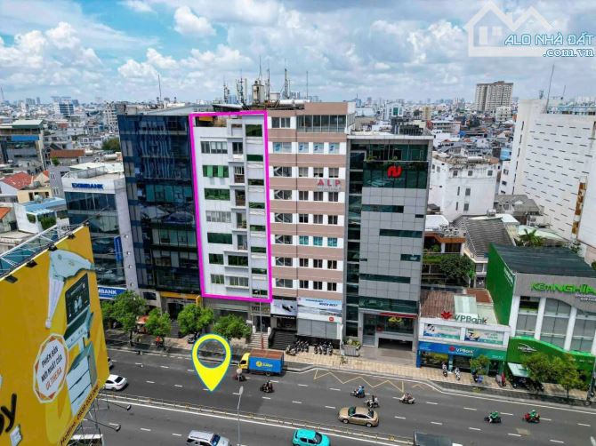 BUILDING NGUYỄN VĂN TRỖI Ngang 11m - Hầm 10 Tầng - 1600m² Sàn - 150 TỶ