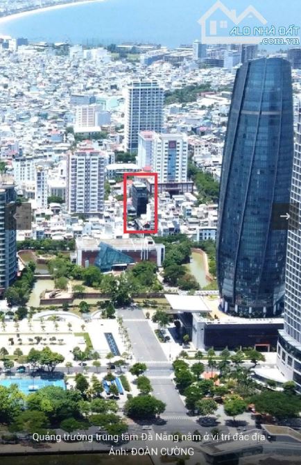 TÒA NHÀ VĂN PHÒNG 9 TẦNG MẶT PHỐ NGUYỄN CHÍ THANH – HẢI CHÂU – 330TR/THÁNG