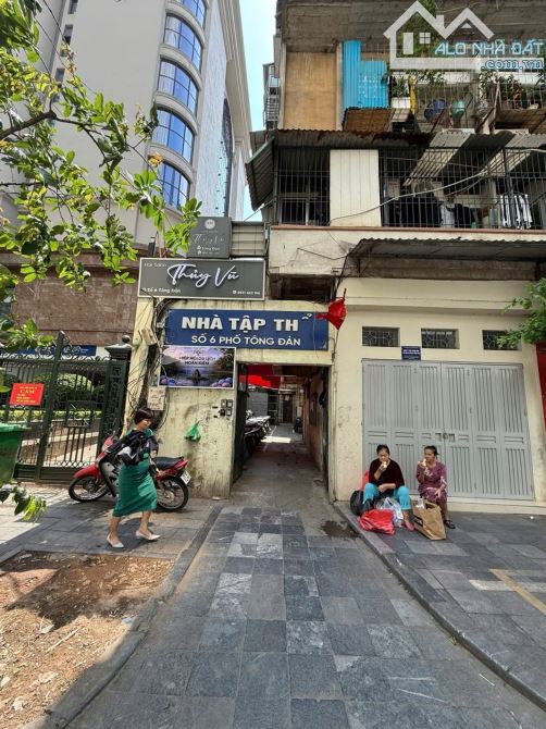 Bán tập thể Số 6 Tông Đản 90m2 3 ngủ 2 VS sổ 52m2 gần Hồ Gươn, Nhà hát lớn TT Hoàn Kiếm