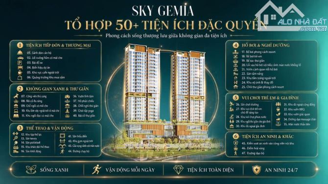 ✨ SKY GEMIA - DIỆN MẠO MỚI CHUẨN SỐNG ĐỈNH CAO NGAY TRUNG TÂM TP HẢI DƯƠNG ✨