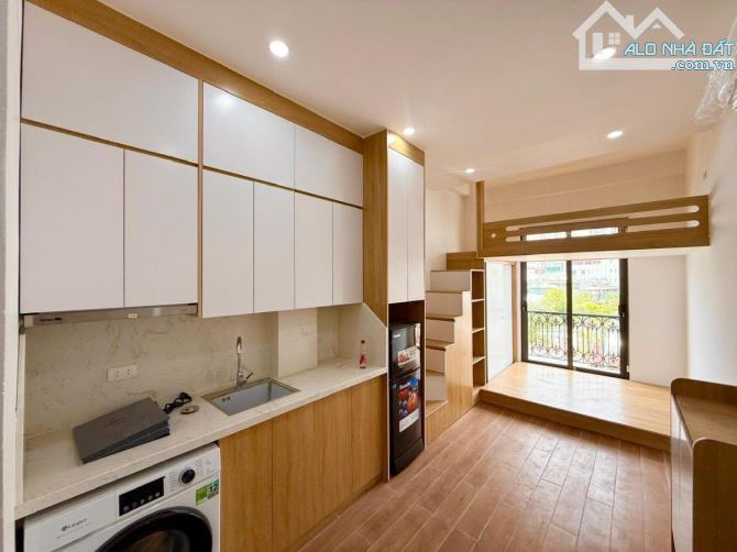 Toà CCMN Phú Diễn, ngõ rộng, xây mới, 57m² x 7T thang máy, 17 phòng KK, dòng tiền 80tr/th