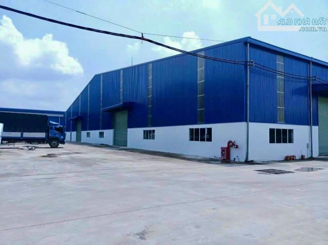 Xưởng TDT 10.000m2 Hố Nai _Đồng Nai. Góc 2 mặt tiền •Điện 320 kva , PCCC Dân Dụng.