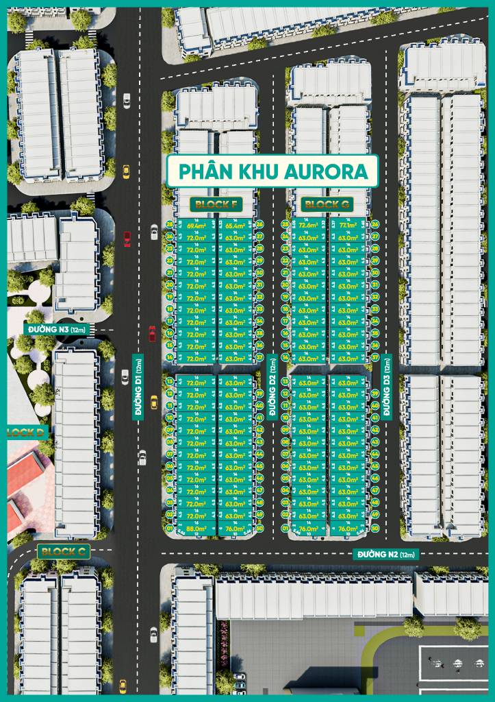 Ngộp ngân hàng, bán gấp đất đối diện Bcons City Life, sổ hồng riêng, 63m² giá 1,68 tỷ