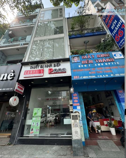 NHÀ MTKD LÊ HỒNG PHONG, QUẬN 10. GIÁ:5Tỷ520/64m2. 4LẦU. SỔ CẦM TAY. ĐANG CHO THUÊ 38Triệu