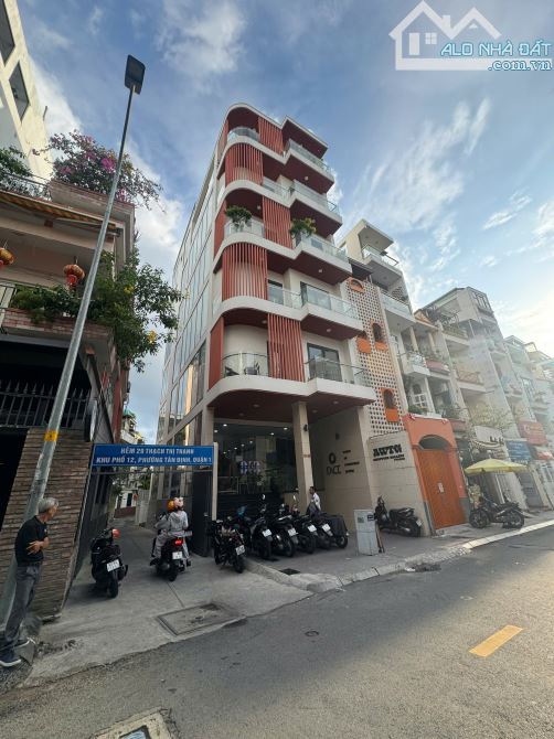 TÒA BUILDING GÓC 2 MẶT TIỀN THẠCH THỊ THANH TÂN ĐỊNH QUẬN 1 -KẾT CẤU HẦM 5 TẦNG - 62 TỶ