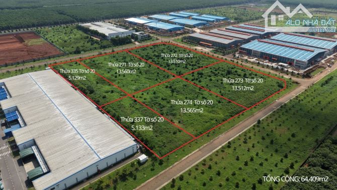 Cần sang nhượng gấp 6.4ha đất KCN Dầu Giây