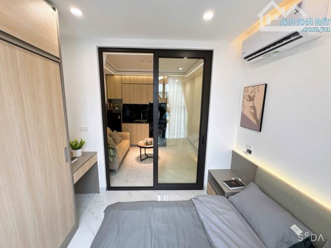 Bán CHDV Khâm Thiên, Đống Đa, 55m² x 7T thang máy, 12 phòng 1N1K, dòng tiền gần 1 tỷ/năm