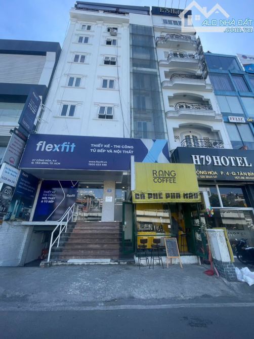 TOÀ BUILDING MẶT TIỀN CỘNG HÒA - KẾT CẤU HẦM 8 TẦNG GẦN 3.000M² SÀN - GIÁ ĐẦU TƯ 75 TỶ