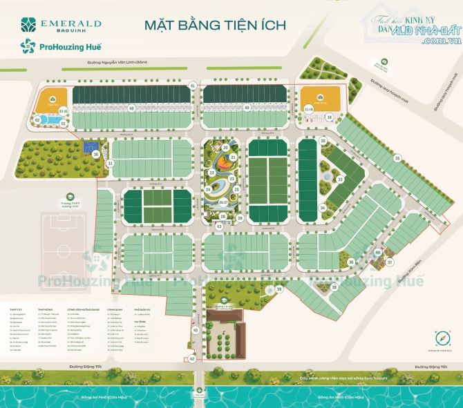 EMERALD BAO VINH - MỘT CHUẨN SỐNG MỚI BÊN BỜ BẮC SÔNG HƯƠNG