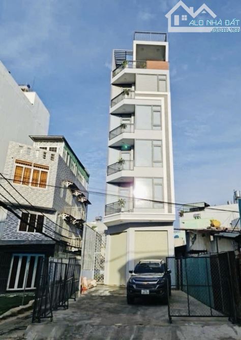TOÀ NHÀ VĂN PHÒNG KINH DOANH - MẶT TIỀN 7 TẦNG + HẦM -CÓ THANG MÁY- NGAY PHẠM VĂN BẠCH