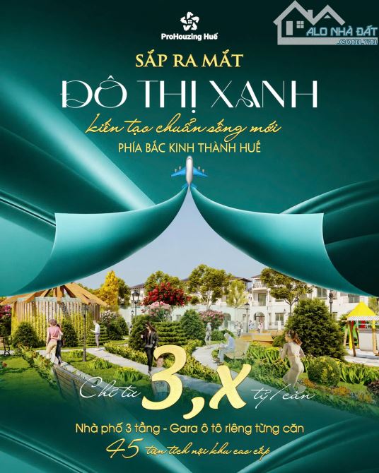 🌿 SẮP RA MẮT | ĐÔ THỊ XANH KIẾN TẠO CHUẨN SỐNG MỚI PHÍA BẮC KINH THÀNH HUẾ