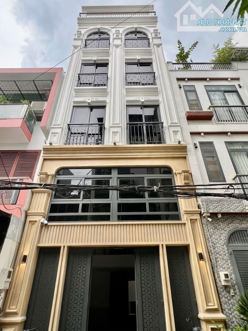 🏢 BÁN CHDV 6 TẦNG MỚI 100% FULL NỘI THẤT – THANG MÁY 450KG - DÒNG TIỀN KHOẢNG 75 TR/THÁg