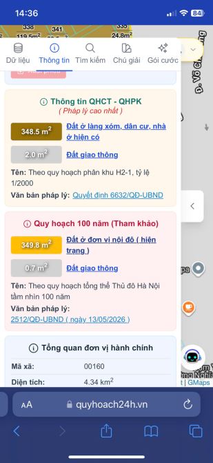 BÁN NHÀ MẶT ĐƯỜNG VÕ CHÍ CÔNG,LÔ GÓC 3 THOÁNG,VỈA HÈ 7M,349M2+MT10 M, GIÁ 449TR/M2