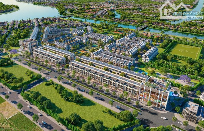 Chỉ từ 3,X tỷ sở hữu nhà phố 3 tầng có gara ô tô riêng tại Emerald Bao Vinh- TP Huế