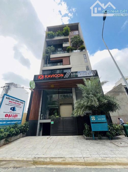 BUILDING MẶT TIỀN THẠNH MỸ LỢI – TP. THỦ ĐỨC - Tổng diện tích sàn: 1.163,1m²