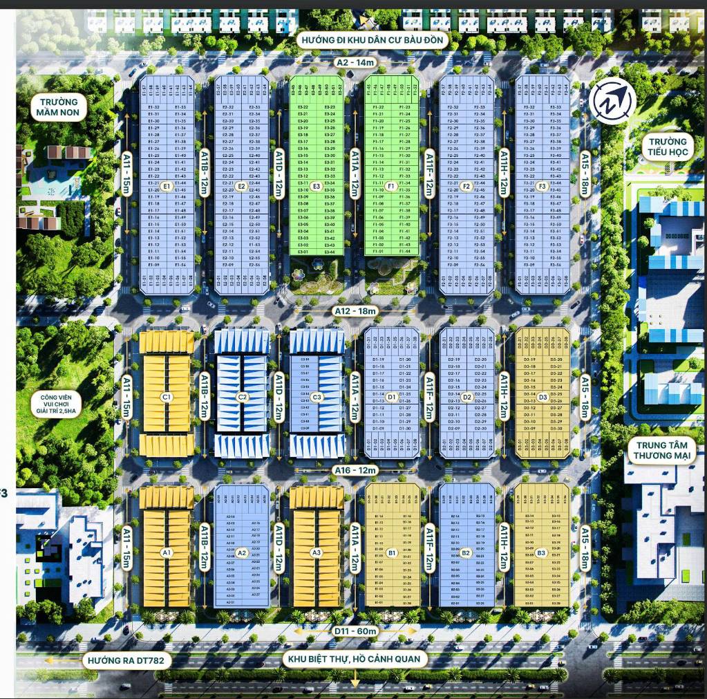 Bán nhà liền kề Phước Đông New City – pháp lý rõ ràng, có sẵn HĐ thuê 10-15tr
