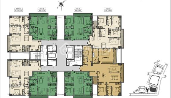 Bán Căn 180m2 Thô Góc 4 Ngủ giá 17 Tỷ chung cư berriver Long Biên, Hà Nội