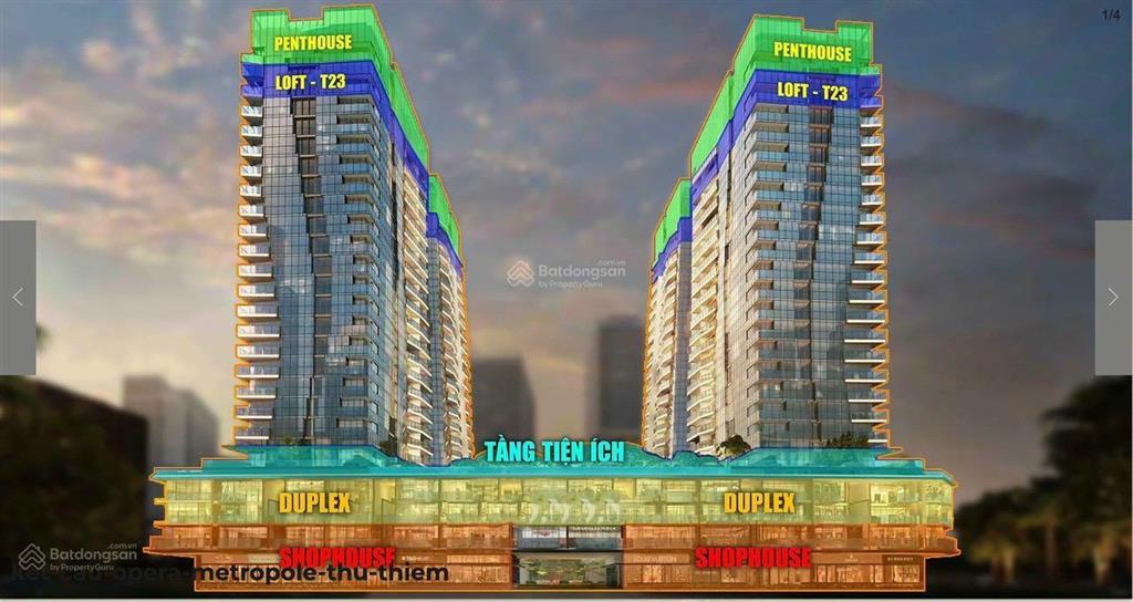 Nắm giỏ hàng độc quyền nhiều căn the opera metropole thủ thiêm đẹp nhất, giá tốt nhất thị trường
