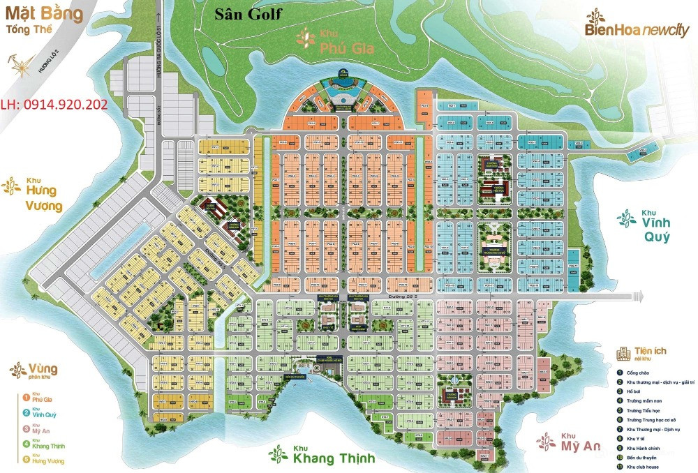 Nhận ký gửi mua bán đất nền Biên Hòa New City, giá cập nhật giá tháng 07/2026