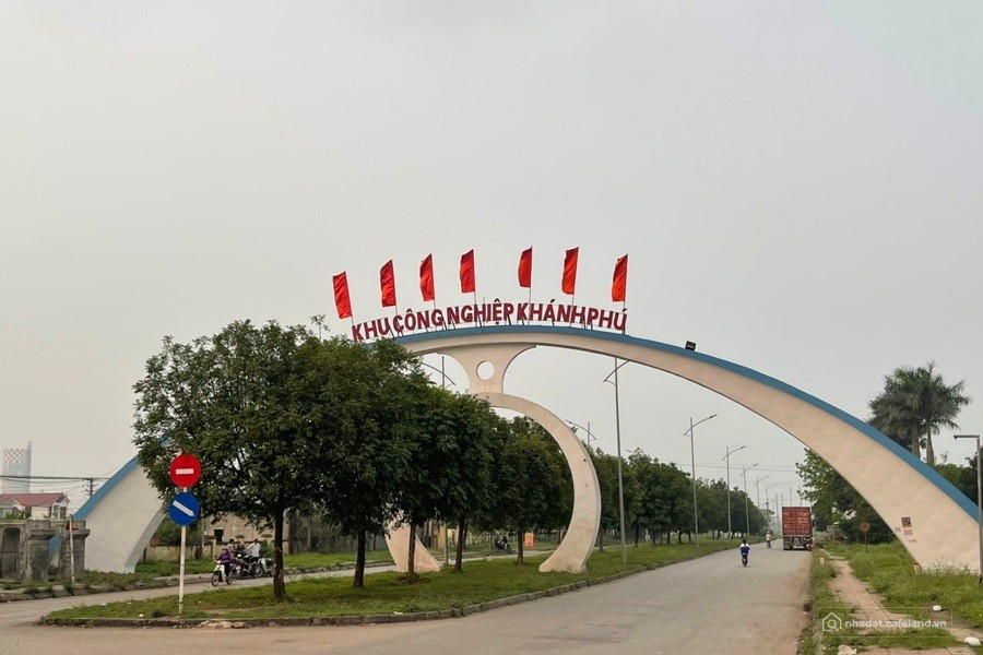 Bán 1.8ha đất KCN Khánh Phú, Ninh Bình. Sẵn 8000m2 nhà xưởng