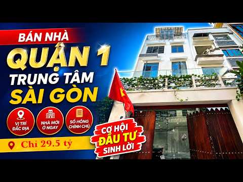 Cơ hội sở hữu nhà phố đẳng cấp 6 x 15m 1 trệt 5 lầu thang máy trung tâm Sài Gòn